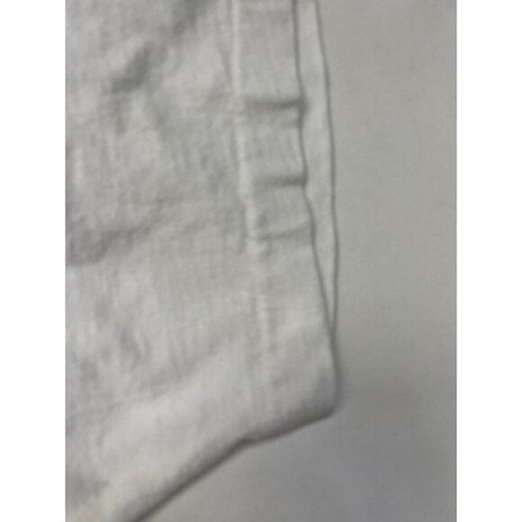 VINTAGE Raiders Big Blue Graphic T-shirt Men XL White USA 90s Single Stitch - Picture 8 of 11